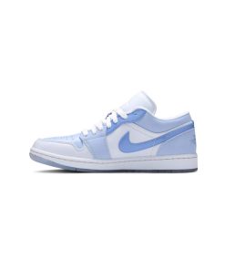 کفش نایک ایرجردن 1 ساق کوتاه آبی طوسی Nike Air Jordan 1 Low SE Mighty Swooshers