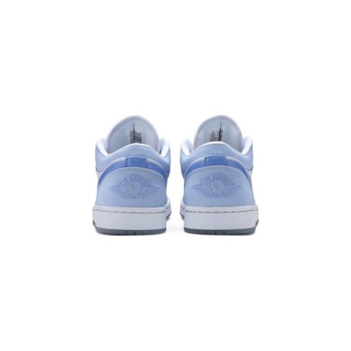 کفش نایک ایرجردن 1 ساق کوتاه آبی طوسی Nike Air Jordan 1 Low SE Mighty Swooshers