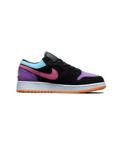 کفش نایک ایرجردن 1 ساق کوتاه تا به تا رنگی Nike Air Jordan 1 Low GS Candy