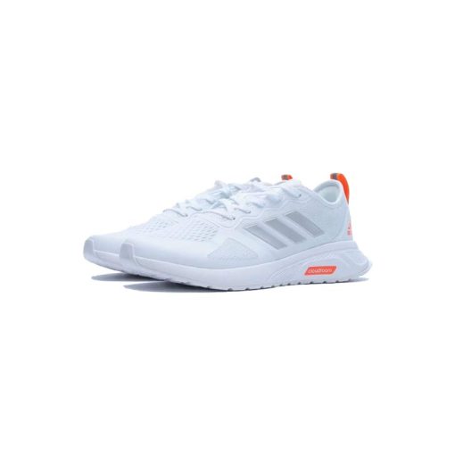 کفش پیاده روی آدیداس کلودفوم سفید نارنجی Adidas Cloudfoam Nova White Orange