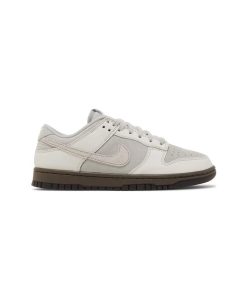 کفش کژوال نایک اس بی دانک طوسی کرم قهوه ای Nike Sb Dunk Low Ironstone