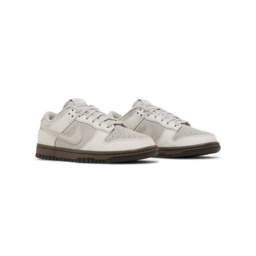 کفش کژوال نایک اس بی دانک طوسی کرم قهوه ای Nike Sb Dunk Low Ironstone