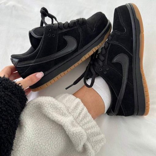 کفش کژوال نایک اس بی دانک مشکی زیره کرم Nike Sb Dunk Low Pro SB Ishod Wair