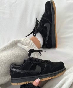 کفش کژوال نایک اس بی دانک مشکی زیره کرم Nike Sb Dunk Low Pro SB Ishod Wair