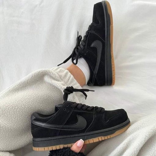 کفش کژوال نایک اس بی دانک مشکی زیره کرم Nike Sb Dunk Low Pro SB Ishod Wair