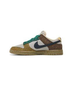 کفش کژوال نایک اس بی دانک کرم قهوه ای زرد Nike Sb Dunk Low Golden Moss