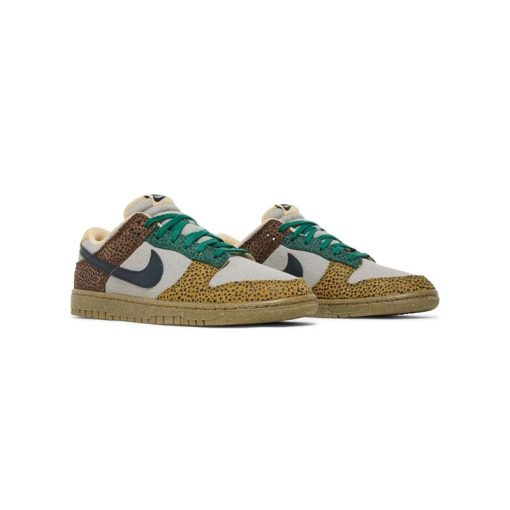 کفش کژوال نایک اس بی دانک کرم قهوه ای زرد Nike Sb Dunk Low Golden Moss