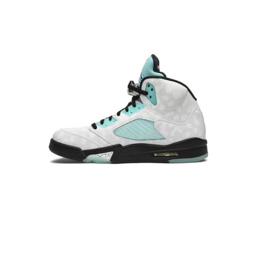 نایک ایرجردن 5 سفید سبز ایسلندی Nike Air Jordan 5 Retro Island Green