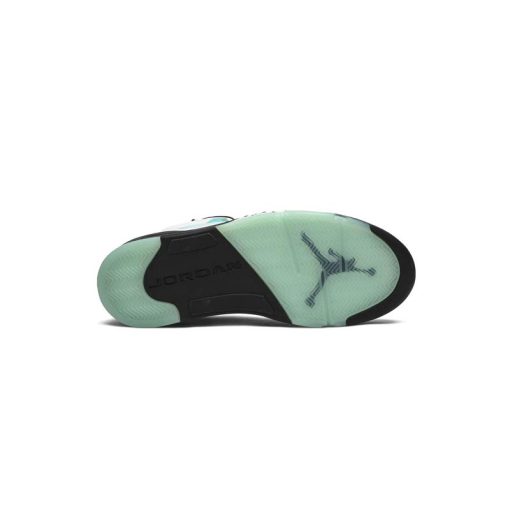 نایک ایرجردن 5 سفید سبز ایسلندی Nike Air Jordan 5 Retro Island Green