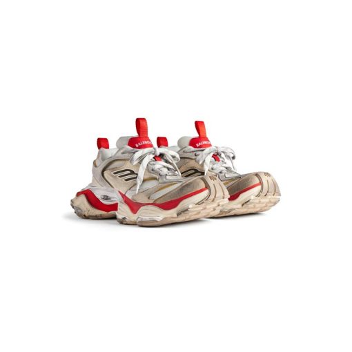 کتونی بالنسیاگا کارگو کرم قرمز Balenciaga Cargo Beige Red