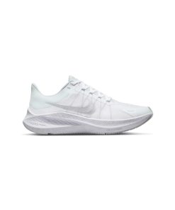 کتونی تنیس نایک وینفلو 8 سفید نقره ای Nike Winflo 8 White Silver