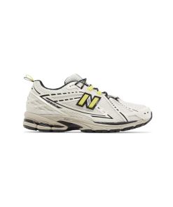 کتونی رانینگ نیوبالانس 1906R کرم مشکی زرد New Balance 1906R GANNI Egret