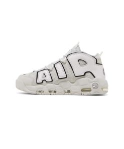 کتونی نایک ایر آپتمپو خاکی کرم سفید Nike Air More Uptempo Photon  Dust