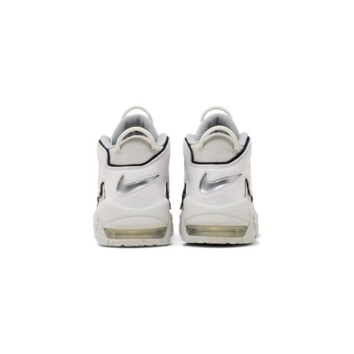 کتونی نایک ایر آپتمپو خاکی کرم سفید Nike Air More Uptempo Photon Dust