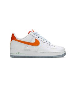 کتونی نایک ایرفورس 1 سفید نارنجی Nike Air Force 1 07 LV8 Be Kind