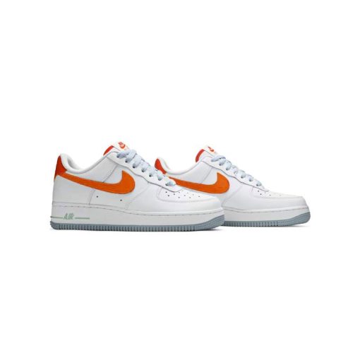 کتونی نایک ایرفورس 1 سفید نارنجی Nike Air Force 1 07 LV8 Be Kind
