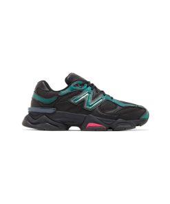 کتونی نیوبالانس 9060 مشکی سبز New Balance 9060 Mowalola Burglarwear Teal