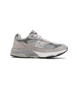 کتونی ورزشی نیوبالانس 993 طوسی New Balance 993 Grey White