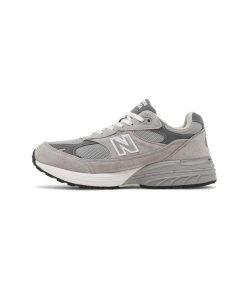 کتونی ورزشی نیوبالانس 993 طوسی New Balance 993 Grey White