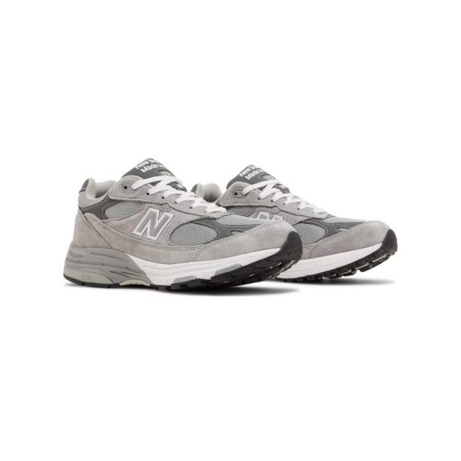 کتونی ورزشی نیوبالانس 993 طوسی New Balance 993 Grey White