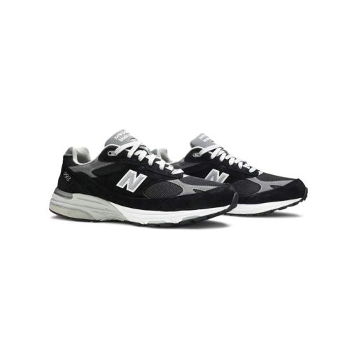 کتونی ورزشی نیوبالانس 993 مشکی طوسی New Balance 993 Black White