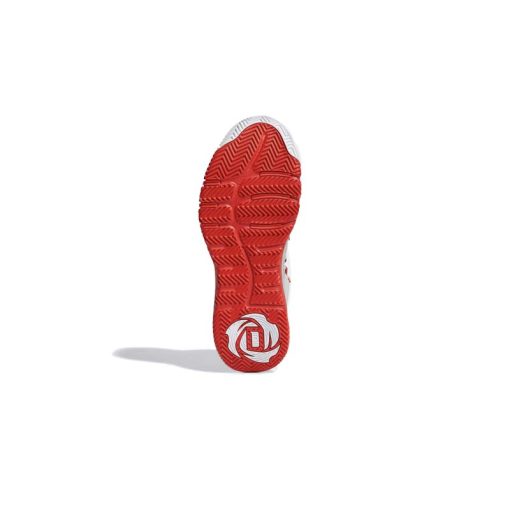 کفش بسکتبال آدیداس دی روز طوسی قرمز Adidas D Rose Son of Chi Cloud White Vivid Red