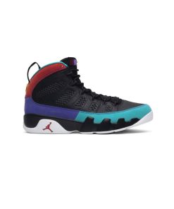کفش بسکتبال نایک ایرجردن 9 مشکی آبی بنفش Nike Air Jordan 9 Retro Dream It Do It