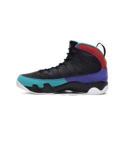 کفش بسکتبال نایک ایرجردن 9 مشکی آبی بنفش Nike Air Jordan 9 Retro Dream It Do It