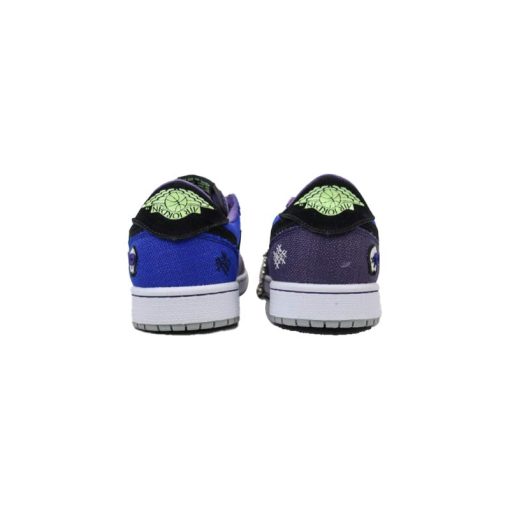 کفش نایک ایرجردن 1 ساق کوتاه وودو آبی Nike Air Jordan 1 Low OG Voodoo Blue