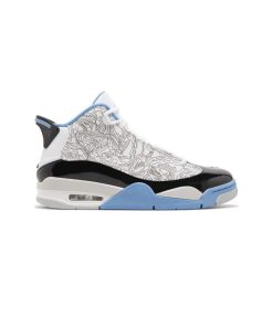کفش نایک ایرجردن زیرو سفید آبی Nike Air Jordan Dub Zero Legend Blue