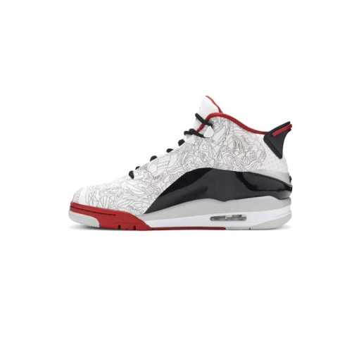 کفش نایک ایرجردن زیرو سفید قرمز Nike Air Jordan Dub Zero Varsity Red