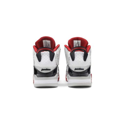 کفش نایک ایرجردن زیرو سفید قرمز Nike Air Jordan Dub Zero Varsity Red