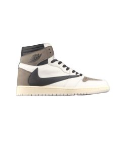 نایک ایرجردن ۱ ساقدار تراویس اسکات ریورس موکا Nike Air Jordan 1 High Travis Scott Reverse Mocha