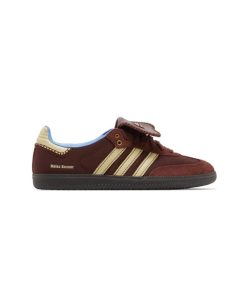 کتونى آدیداس سامبا ولز بانر زرشکی کرم Adidas Samba Wales Bonner Nylon Fox Brown