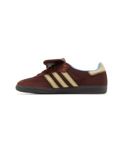 کتونى آدیداس سامبا ولز بانر زرشکی کرم Adidas Samba Wales Bonner Nylon Fox Brown