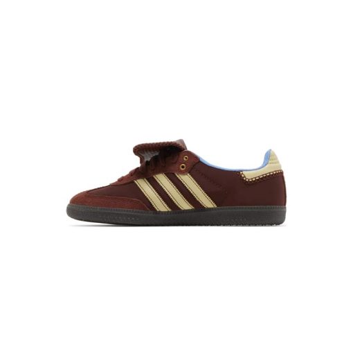 کتونى آدیداس سامبا ولز بانر زرشکی کرم Adidas Samba Wales Bonner Nylon Fox Brown