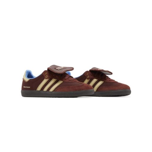 کتونى آدیداس سامبا ولز بانر زرشکی کرم Adidas Samba Wales Bonner Nylon Fox Brown
