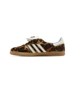 کتونى آدیداس سامبا ولز بانر پلنگی Adidas Samba Wales Bonner Pony Leopard