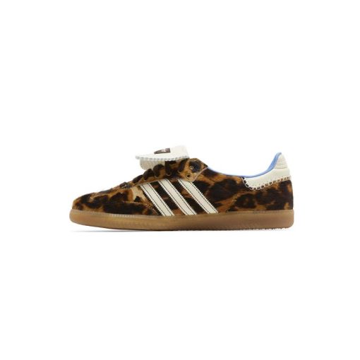 کتونى آدیداس سامبا ولز بانر پلنگی Adidas Samba Wales Bonner Pony Leopard - Image 2