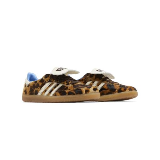 کتونى آدیداس سامبا ولز بانر پلنگی Adidas Samba Wales Bonner Pony Leopard - Image 5