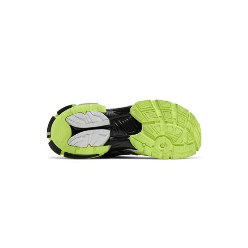 کتونی بالنسیاگا رانر گرافیتی مشکی نقره ای سبز Balenciaga Runner Sneaker White Fluo Yellow