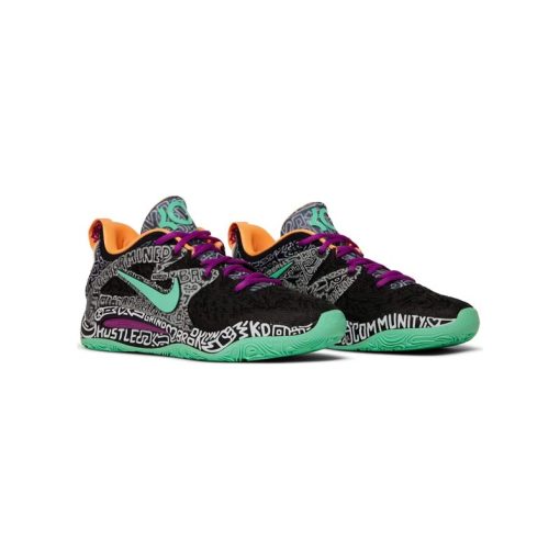 کتونی بسکتبال نایک کی دی 15 گرفیتی Nike KD 15 Timothy Goodman Brooklyn Courts - Image 5