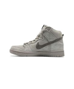 کتونی ساقدار نایک دانک خاکستری رینینگ چمپ Nike Dunk High reigning champ Grey