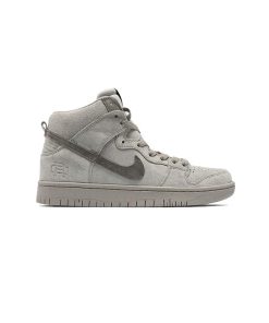 کتونی ساقدار نایک دانک خاکستری رینینگ چمپ Nike Dunk High reigning champ Grey