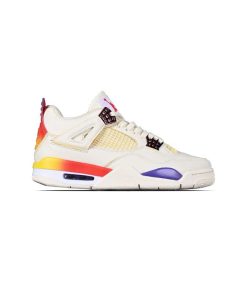 کتونی نایک ایرجردن 4 بالوین کرم نارنجی Nike Air Jordan 4 Balvin