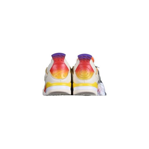 کتونی نایک ایرجردن 4 بالوین کرم نارنجی Nike Air Jordan 4 Balvin