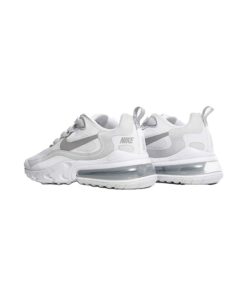 کتونی نایک ایرمکس 270 ری اکت سفید طوسی Nike Air Max 270 Triple White