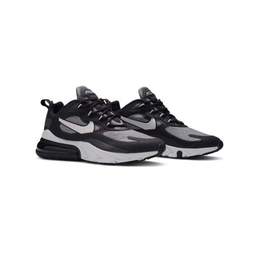 کتونی نایک ایرمکس 270 ری اکت مشکی طوسی Nike Air Max 270 React Op-Art