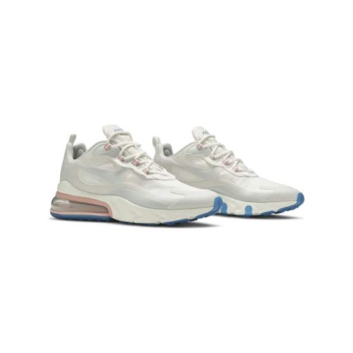کتونی نایک ایرمکس 270 ری اکت کرم آبی Nike Air Max 270 React American Modern