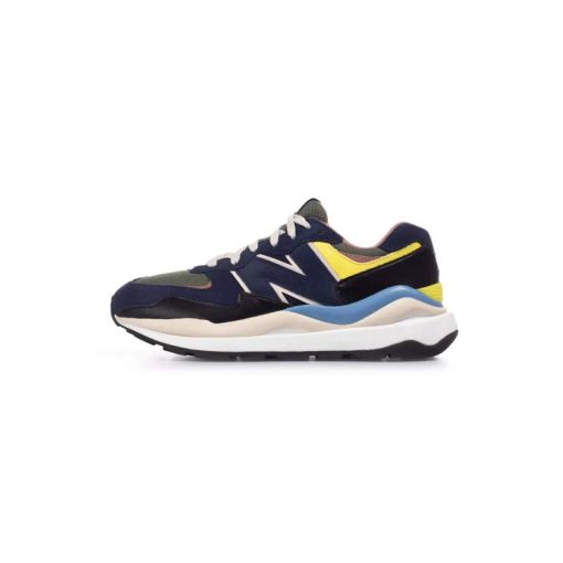 کتونی نیوبالانس 5740 سورمه ای زرد New Balance 57/40 W5740GC Blue